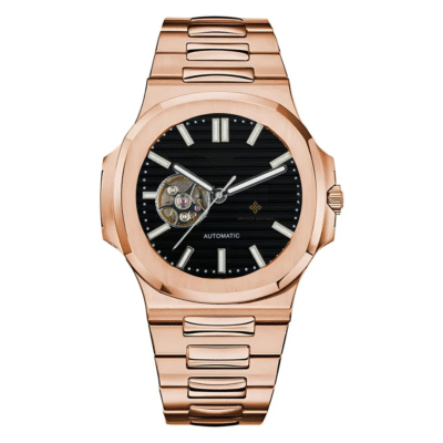 NAUTILOS | ROSE GOLD BLACK